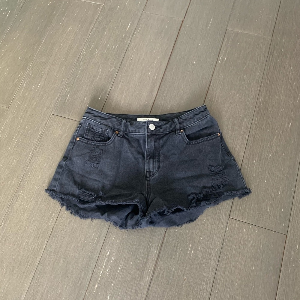ripped pacsun festival shorts